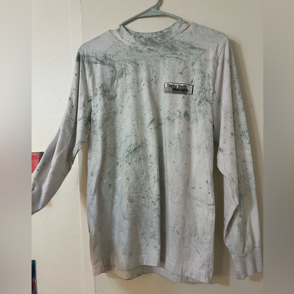 Taylor Swift Midnights Long Sleeve Track List Shirt